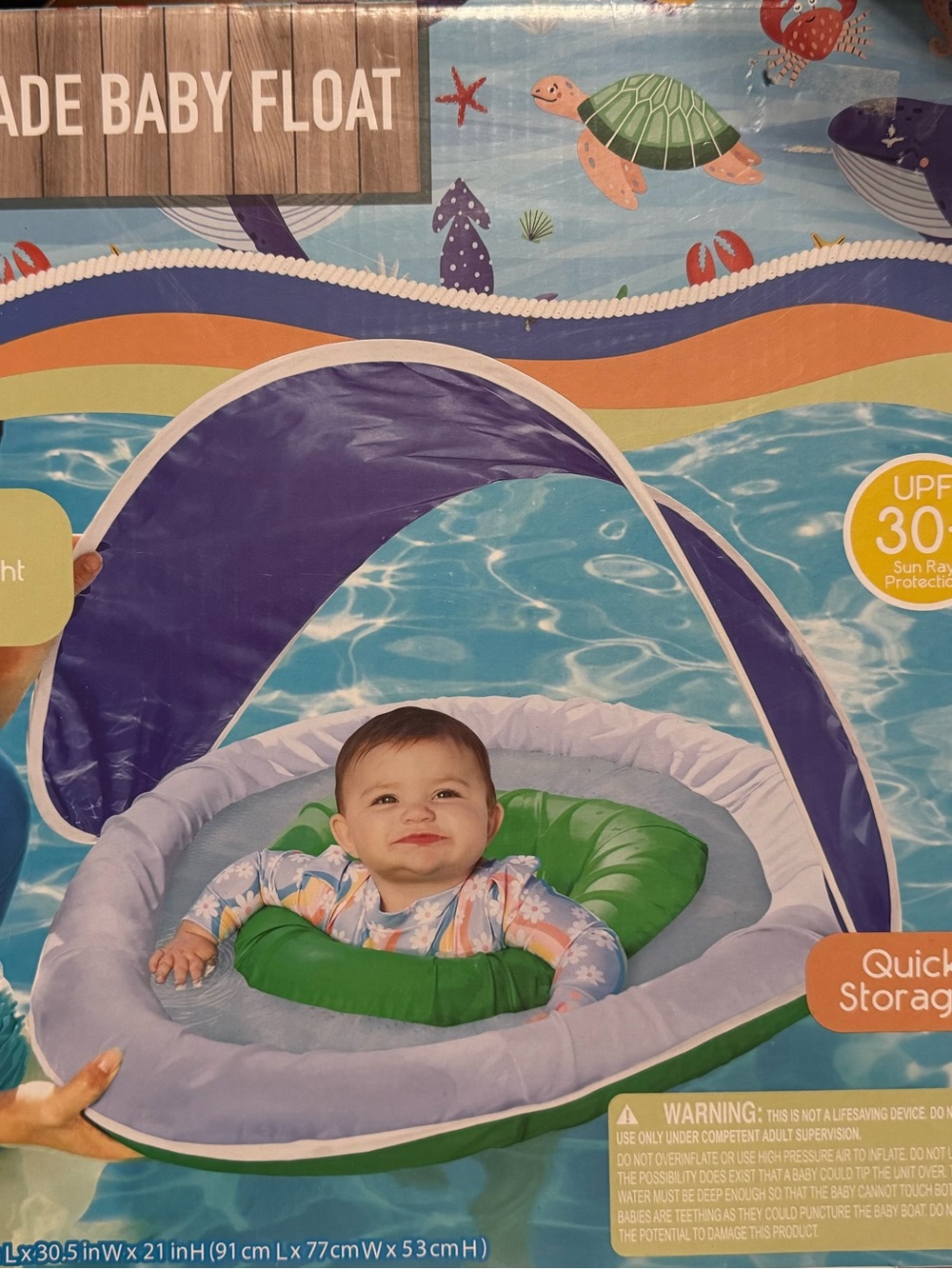 Baby Float - Summer Days - BRAND NEW NEVER USED.